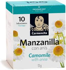 INFUSION CAMOMILLE A L'ANIS 10 SACHETS CARMENCITA