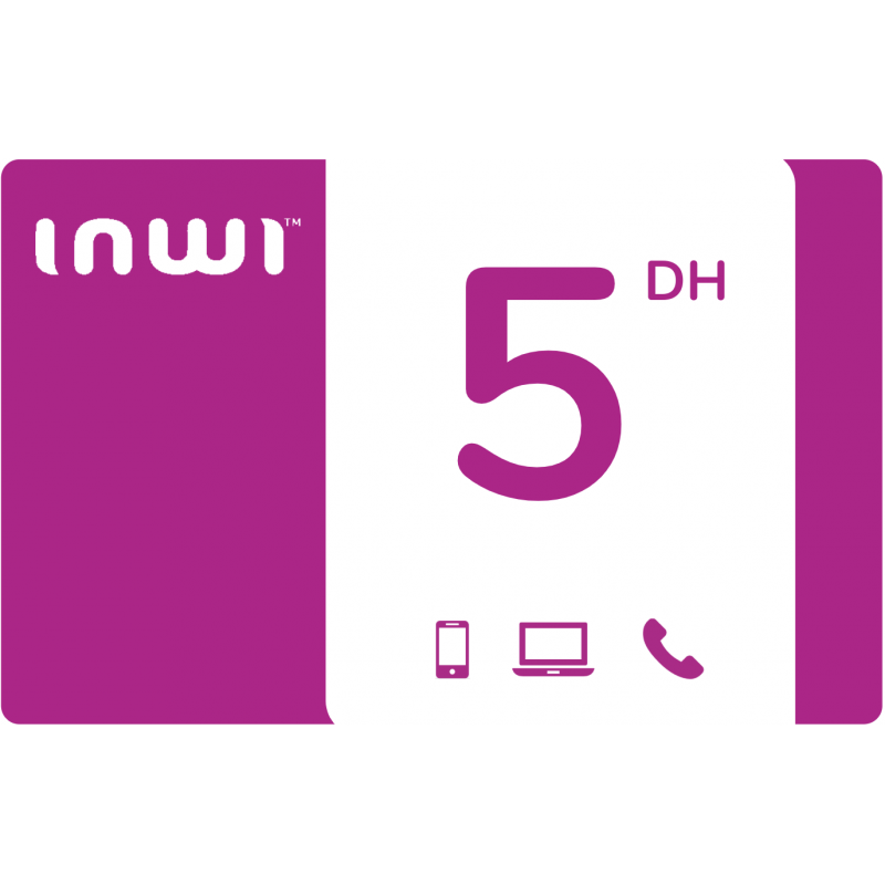 CARTES INWI 5 DH