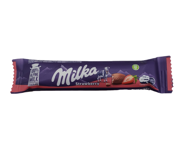 MILKA STRAWBERRIES 20G