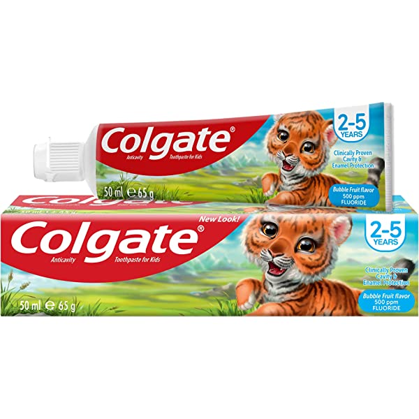 COLGATE GENERIC 2-5 50ML BUBLLE FRUIT 