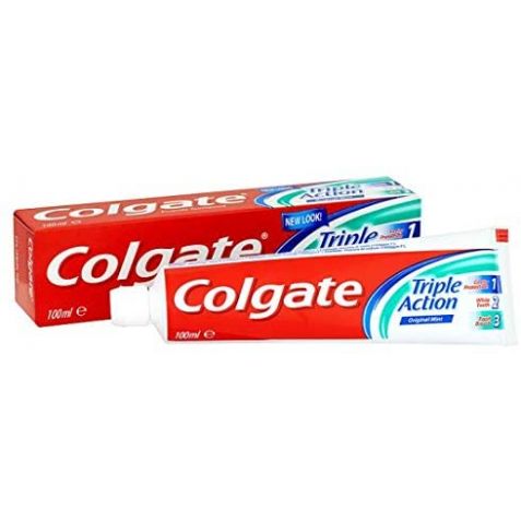 COLGATE TRIPLE ACTION 125ML BIS