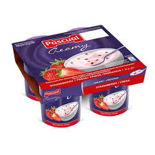 YAOURT CREAMY PASCUAL FRAISE