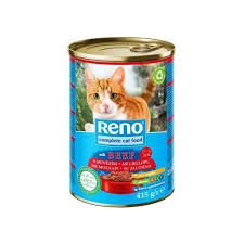 Reno bouchees pr chat Boeuf 415g