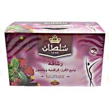 Sultan 20 sachets de tisan d’hibiscus pur 32g 