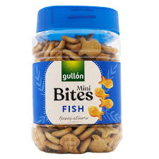 MINI CRACKERS FISH 350G