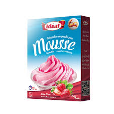 CREME MOUSSE IDEAL FRAISE