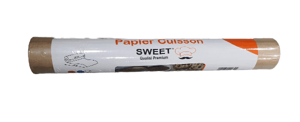 Papier cuisson 20m marron