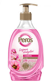 PEROS 400 GR LIQUID HAND SOAP AMBER&ROSE