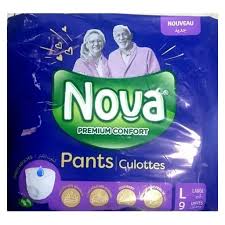 COUCHES ADULTES NOVA LRG 9U