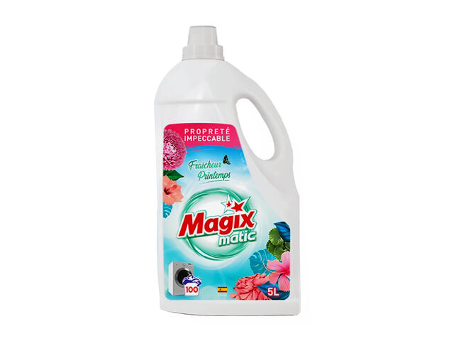 Magix Lessive Liquide Fresh Printemps 5L