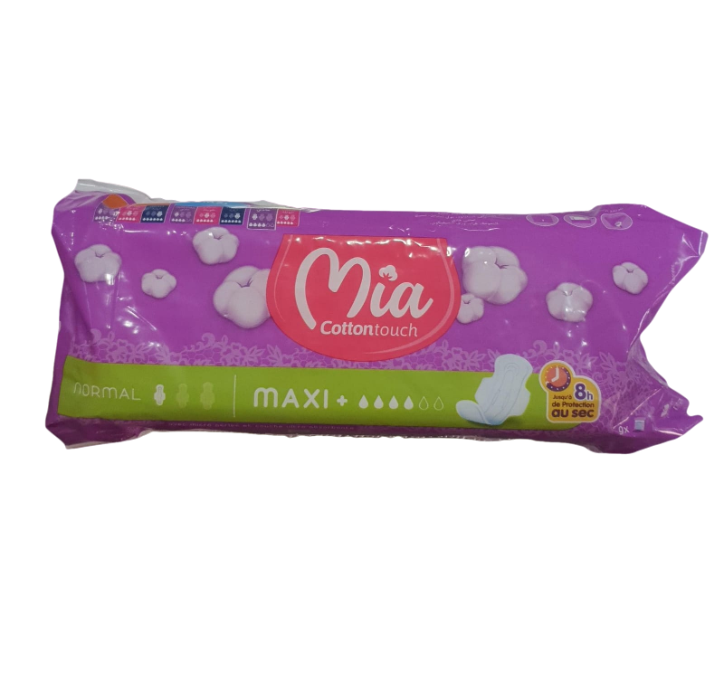 MIA COTTON TOUCH, Serviette hygienique Maxi Plus normal