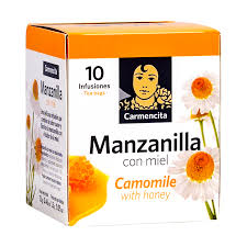 INFUSION CAMOMILLE MIEL 10 SACHETS CARMENCITA