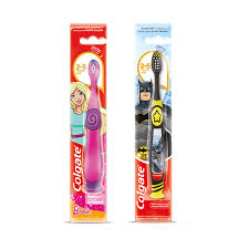 BROSSE A DENT COLGATE KIDZ 2-5 BATMAN + BARBIE