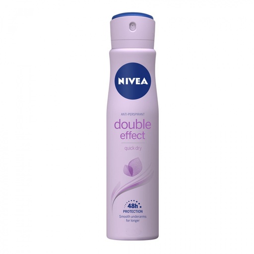 NIVEA SPRAY FEMM SPRY DOUBLE EFFECT 200ML