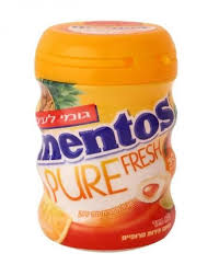 MENTOS GUM ORANGE 60 G