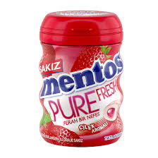 MENTOS GUM  FRAISE  30 G