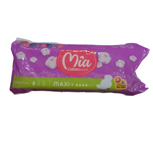 MIA COTTON TOUCH, Serviette hygienique Maxi Plus normal